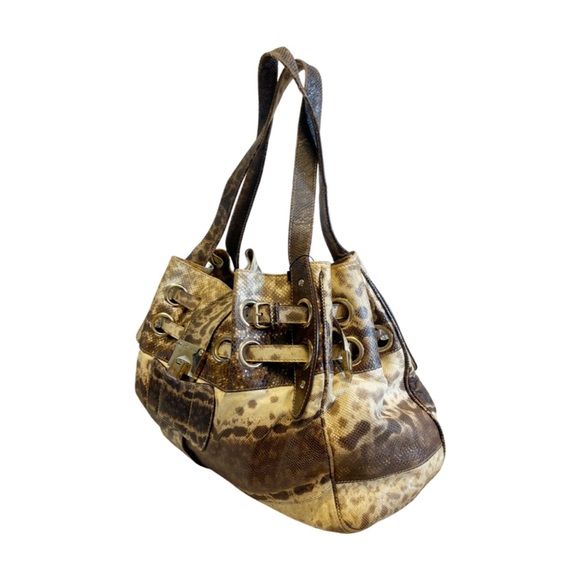 Jimmy Choo Ramona Snake Python Hand Bag Great Condition - Picture 5 of 5